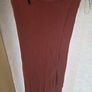 Guess Terracotta Pencil Skirt